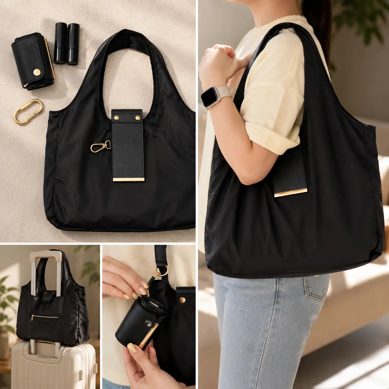 PocketTote™ | Foldable Keychain Tote Bag
