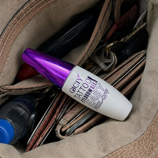 QICIY Peel Off Eyebrow Tattoo Gel